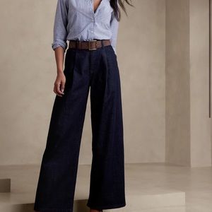 NWT Banana Republic Sedona Wide-Legged Jean
